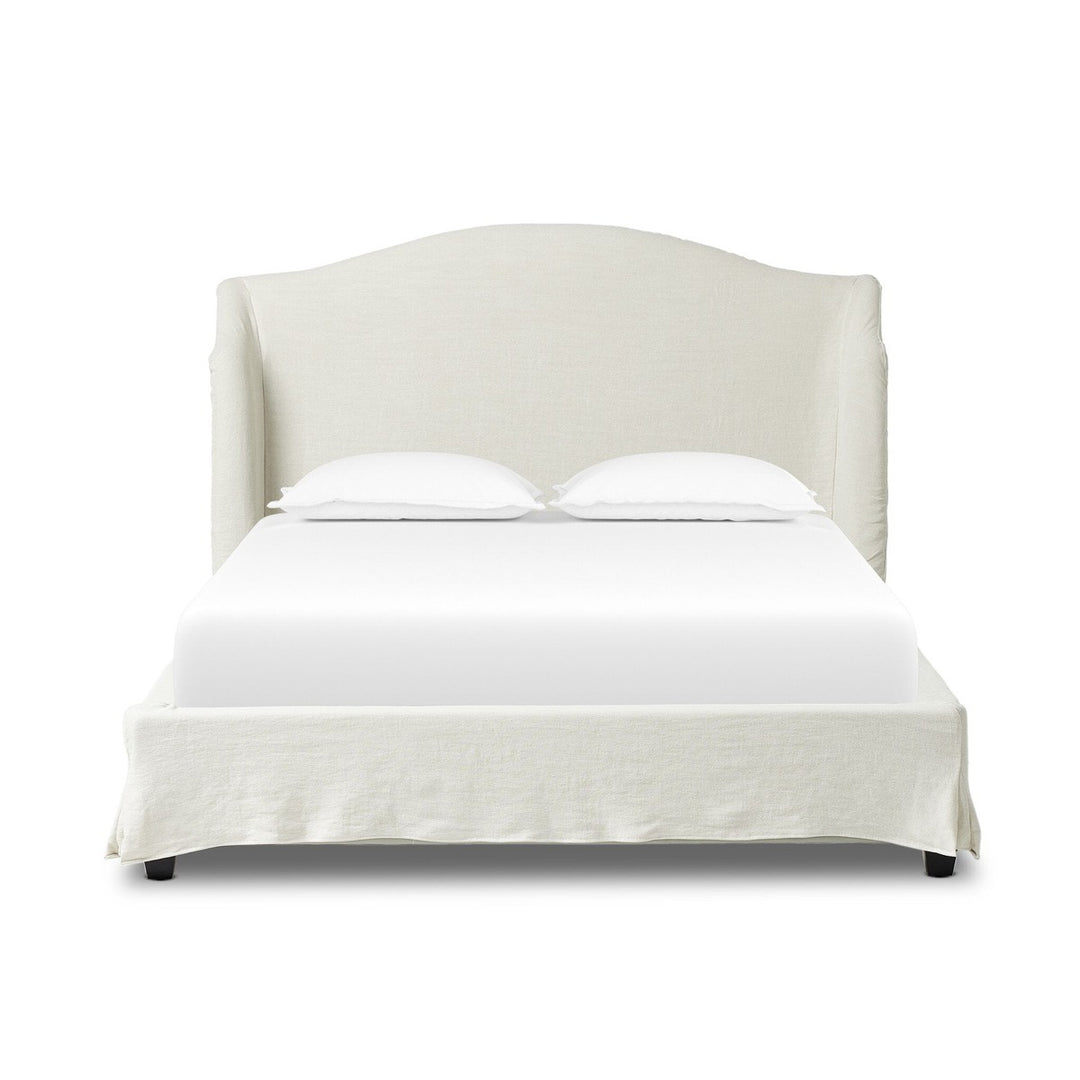 Vivian Slipcover Bed - Broadway Mist - Queen