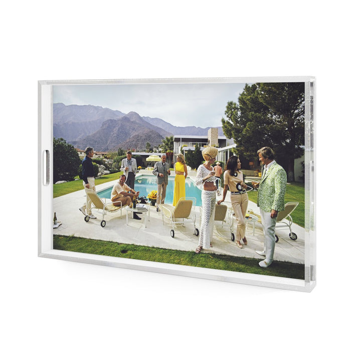 Desert Springs Party Tray By Slim Aarons