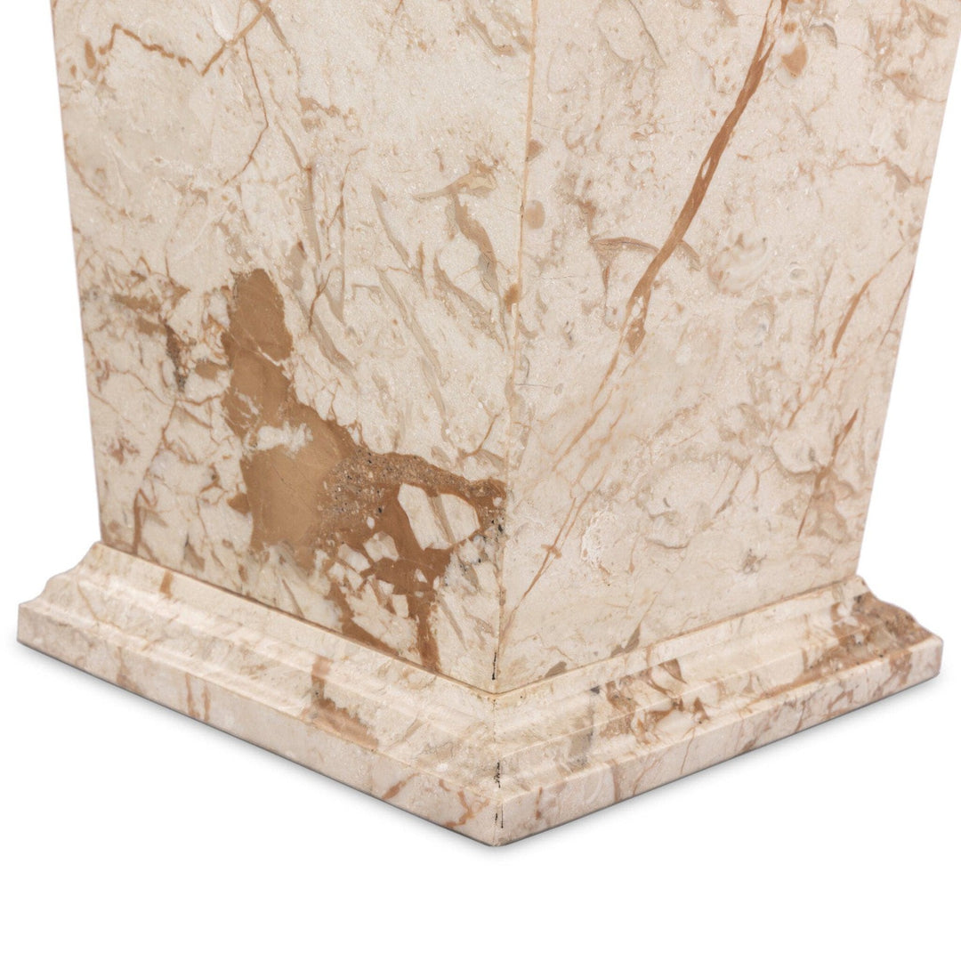 Everett End Table - Desert Taupe Marble