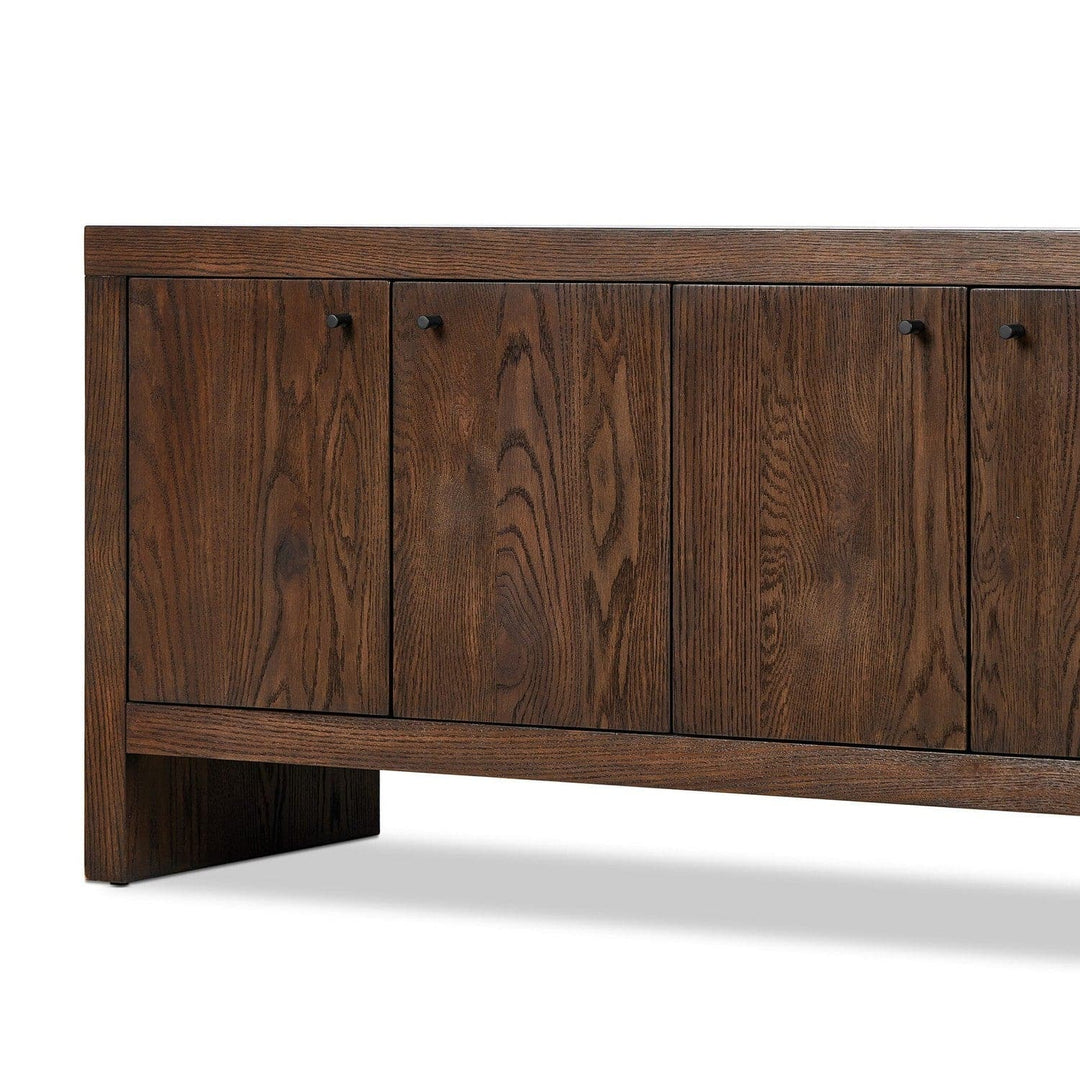 Sullivan Media Console - Umber Oak