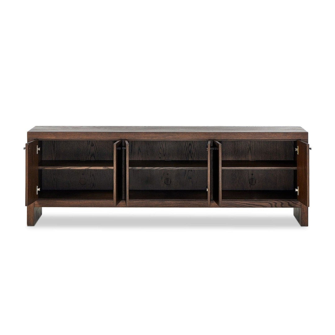 Sullivan Media Console - Umber Oak