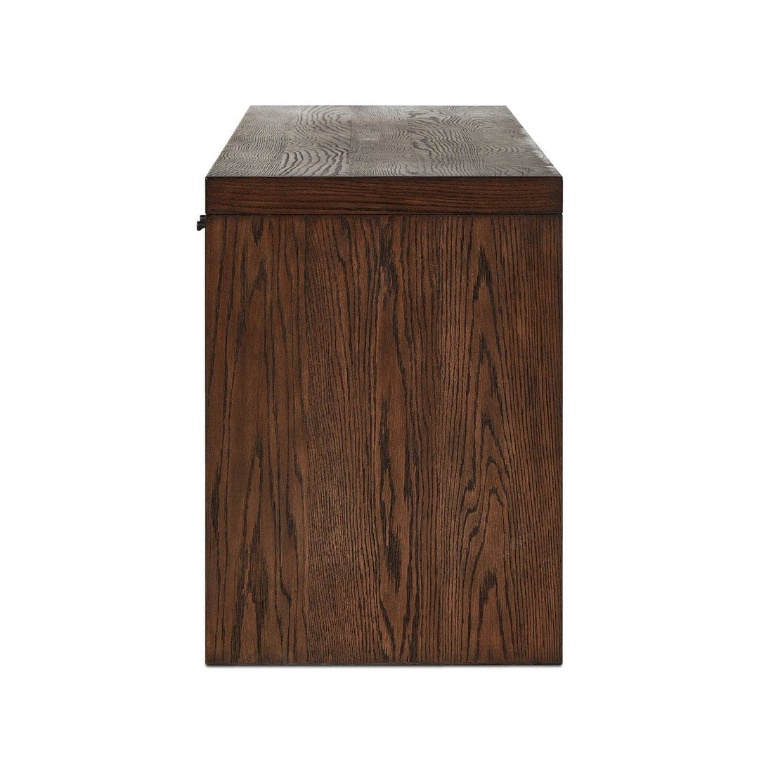 Sullivan Media Console - Umber Oak