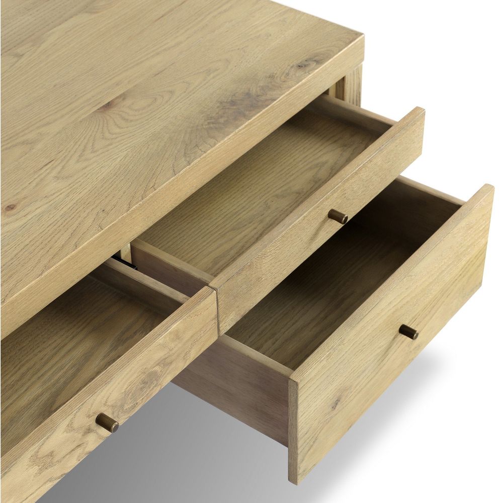 Torrington Desk - Sandy Oak Resawn
