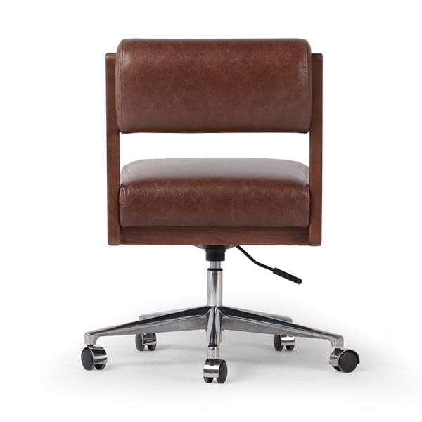 Norris Armless Desk Chair-Four Hands-FH-238205-002-Task ChairsSonoma Black-14-France and Son