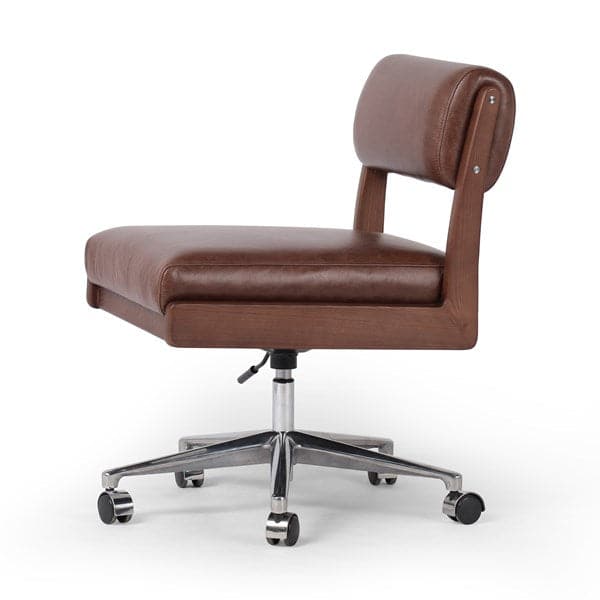 Norris Armless Desk Chair-Four Hands-FH-238205-002-Task ChairsSonoma Black-11-France and Son