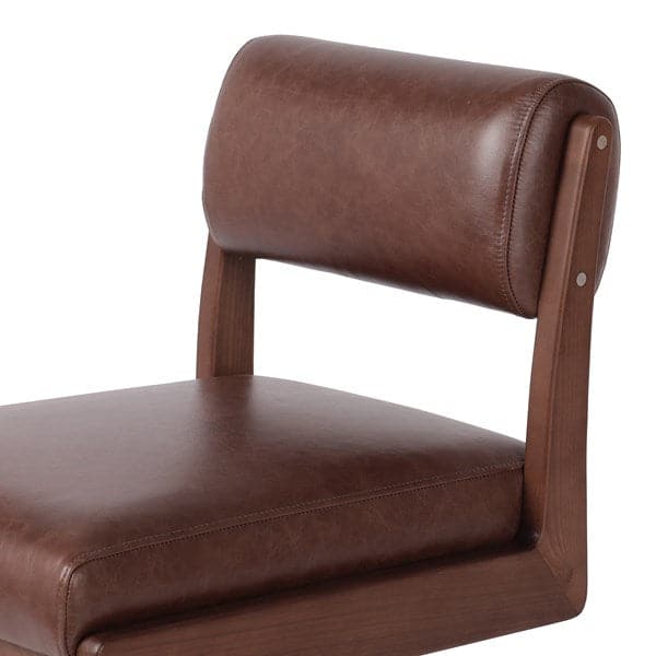 Norris Armless Desk Chair-Four Hands-FH-238205-002-Task ChairsSonoma Black-15-France and Son