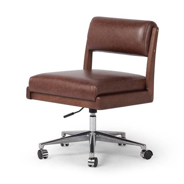 Norris Armless Desk Chair-Four Hands-FH-238205-001-Task ChairsSonoma Coco-9-France and Son