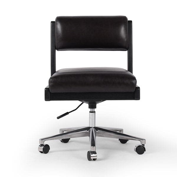 Norris Armless Desk Chair-Four Hands-FH-238205-002-Task ChairsSonoma Black-4-France and Son