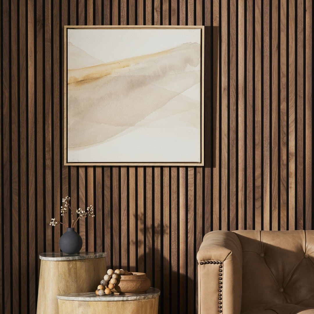 Soft Wash 3 by Jess Engle - Vertical Grain White Oak Floater