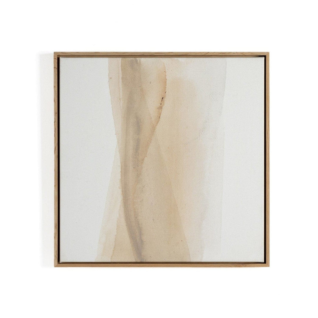 Gentle Waves Triptych by Jess Engle - Vertical Grain White Oak Floater