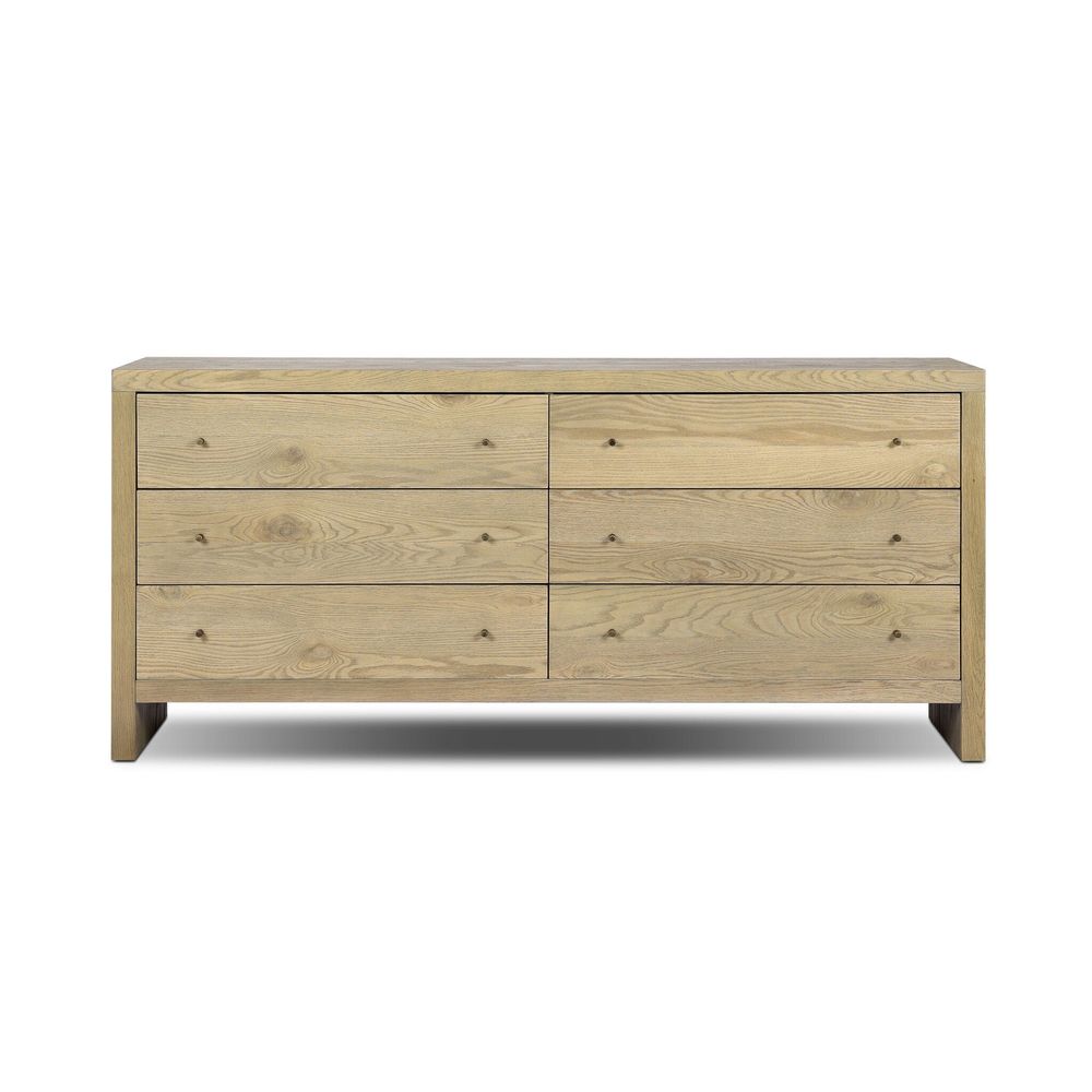 Dressers & Chests Torrington 6 Drawer Dresser - Sandy Oak Resawn