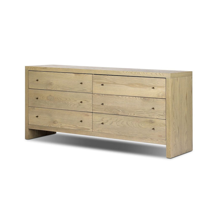 Dressers & Chests Torrington 6 Drawer Dresser - Sandy Oak Resawn