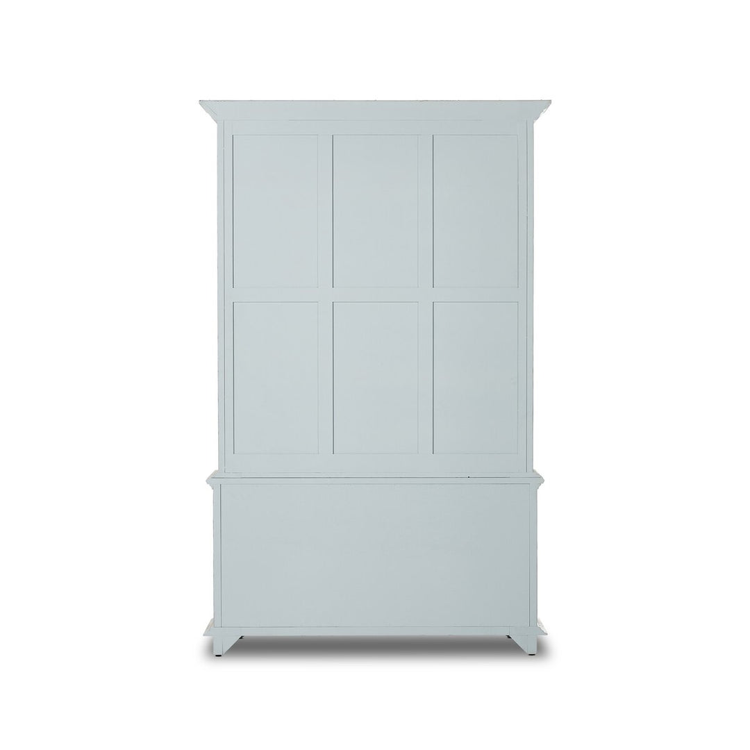 The "You Will Need Many Hinges" Cabinet - Distressed Grey Blue