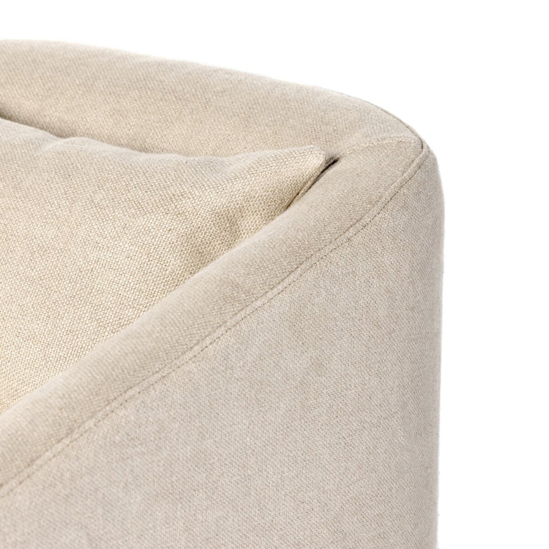 Malibu Slipcover Swivel Chair - Flanders Flax