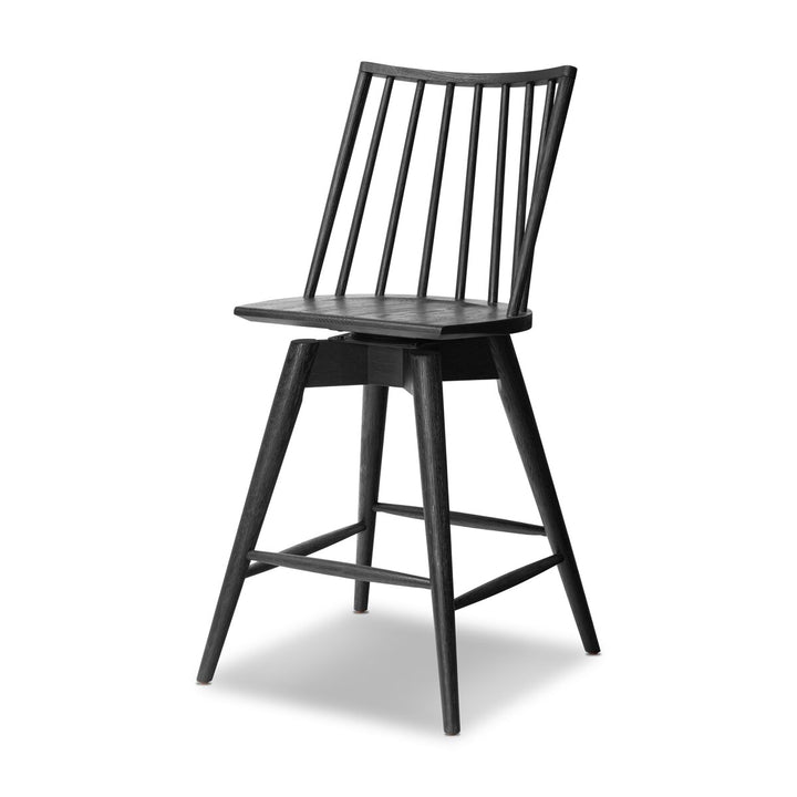 Clark Swivel Bar + Counter Stool - None - Counter