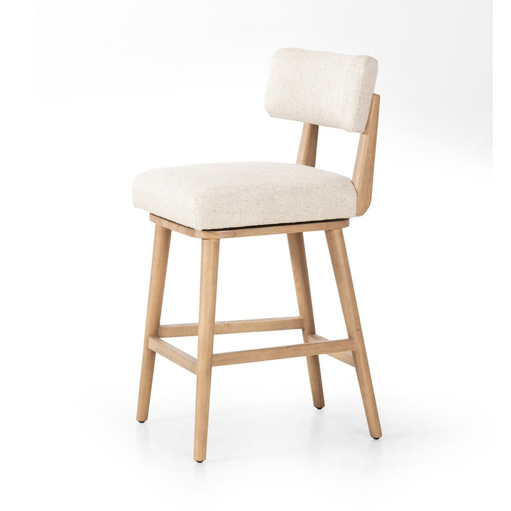 Maddox Swivel Bar + Counter Stool - Counter - Essence Natural