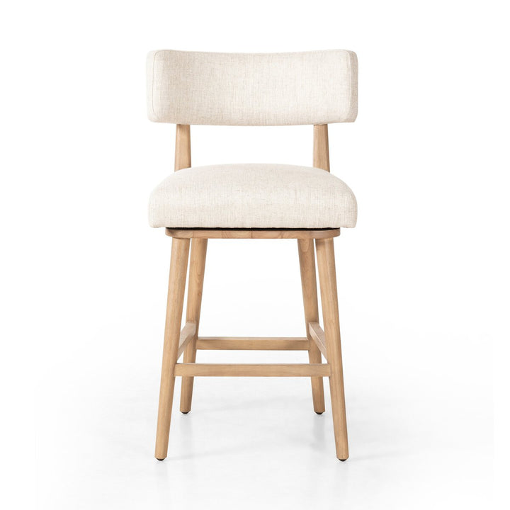 Maddox Swivel Bar + Counter Stool - Counter - Essence Natural