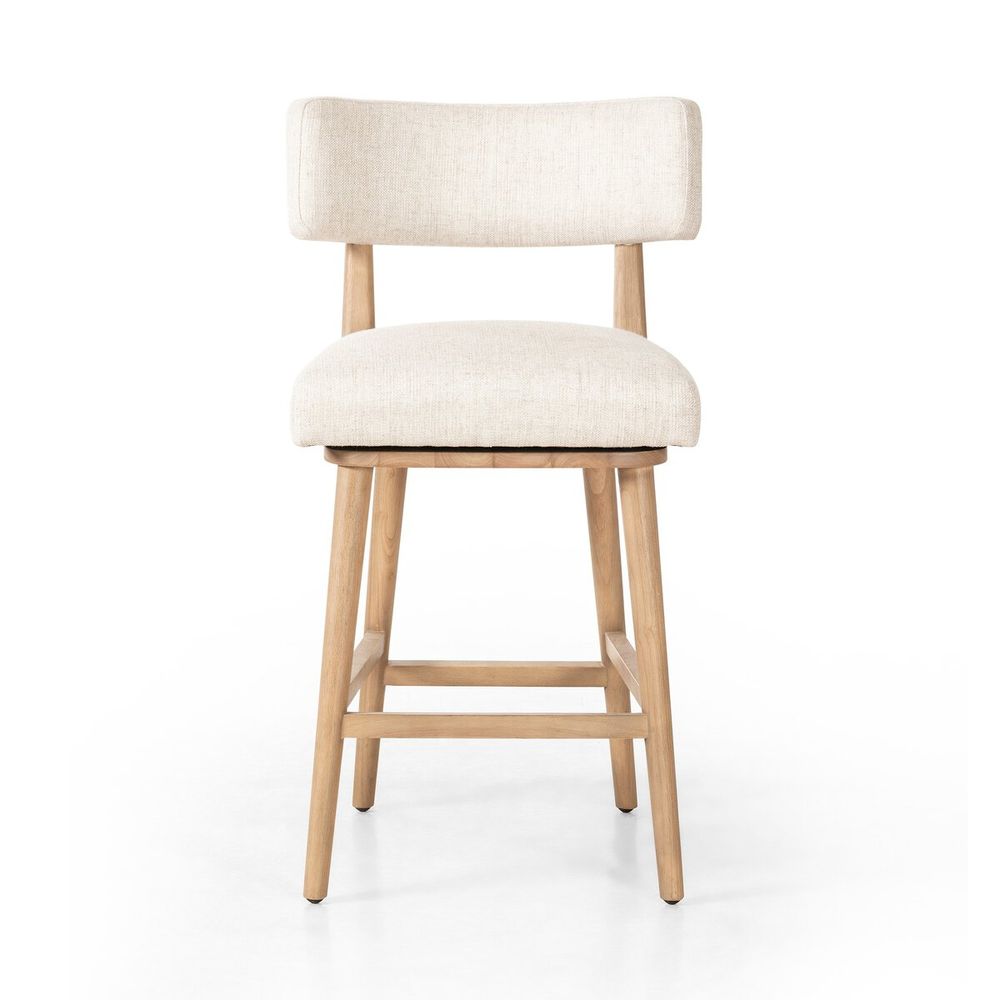 Bar & Counter Stools Leocadia Swivel Bar + Counter Stool - Counter - Essence Natural