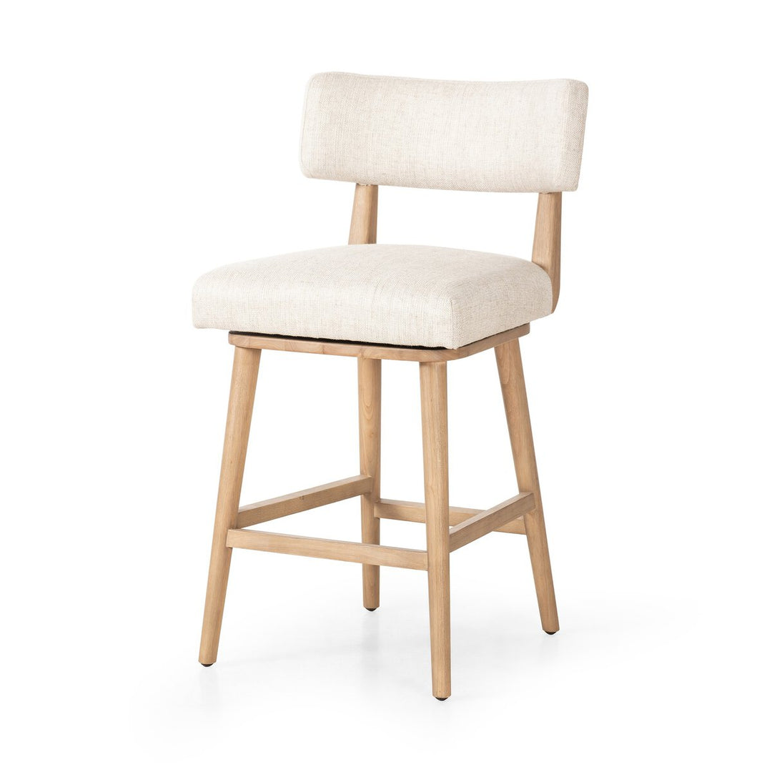 Maddox Swivel Bar + Counter Stool - Counter - Essence Natural