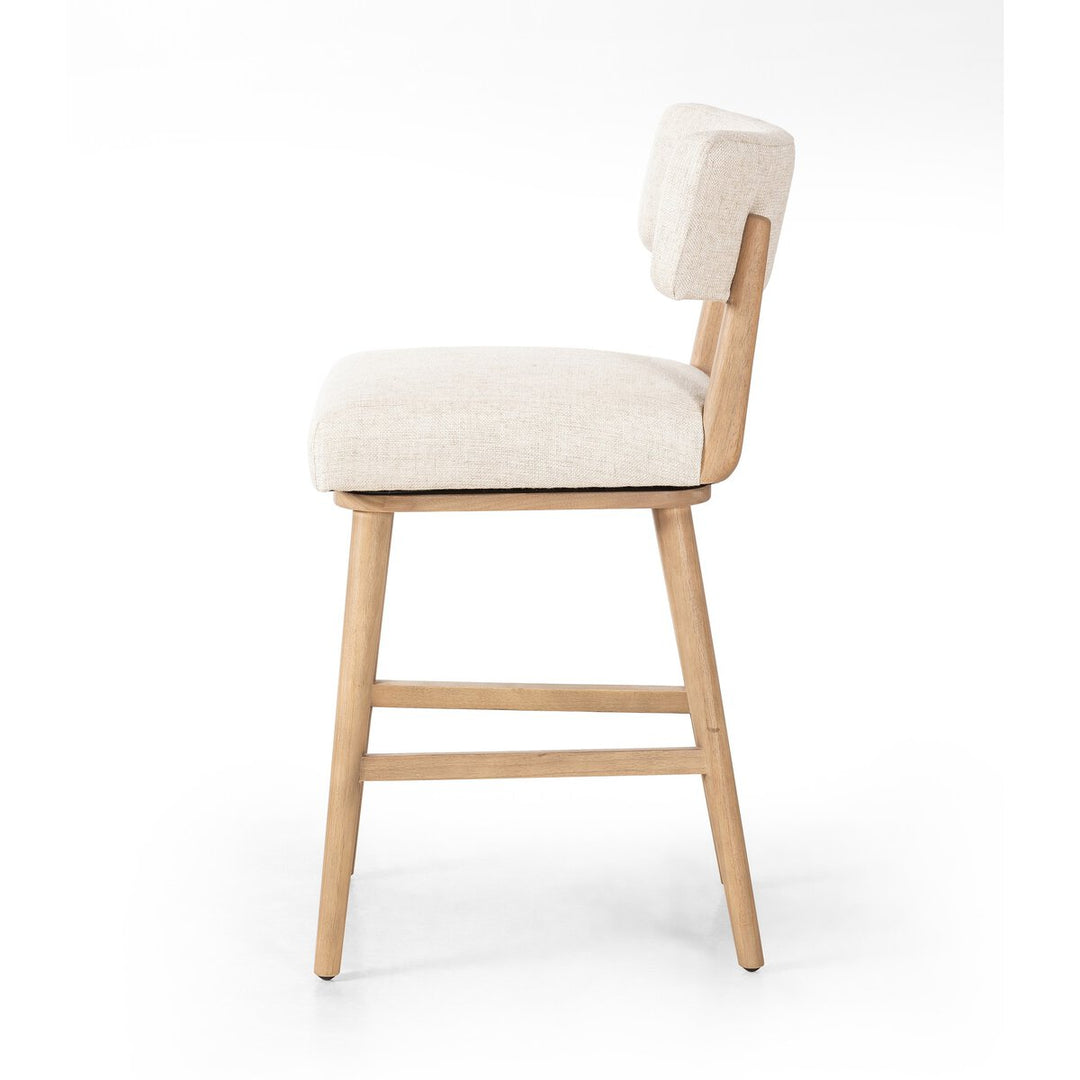 Maddox Swivel Bar + Counter Stool - Counter - Essence Natural