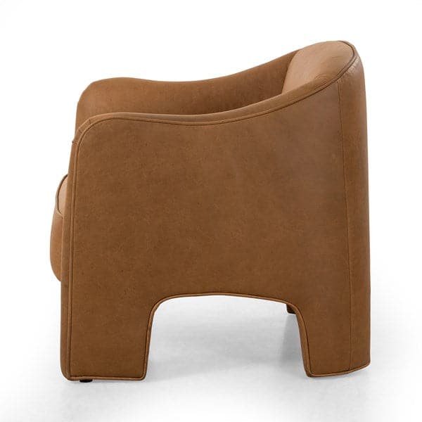 Sully Chair-Four Hands-FH-238393-002-Lounge ChairsEucapel Cocoa-4-France and Son