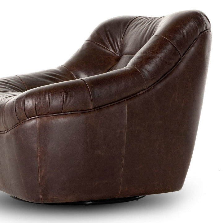 Harrison Swivel Chair - Conroe Cigar