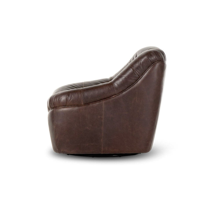 Harrison Swivel Chair - Conroe Cigar