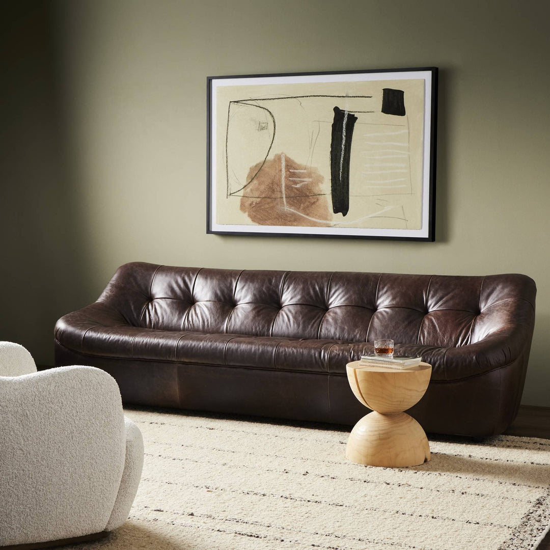 Heston Sofa-106" - Conroe Cigar