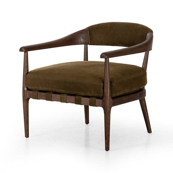 Dane Chair-Four Hands-FH-238421-001-Lounge ChairsCottswald Moss Nubuck-7-France and Son