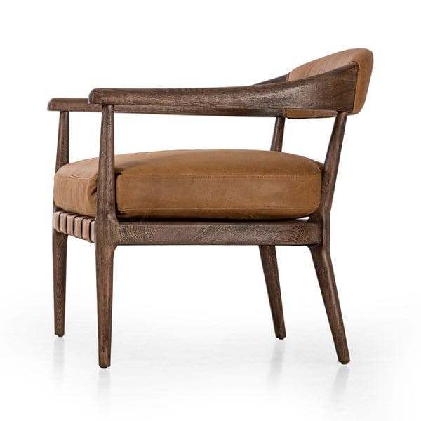 Dane Chair-Four Hands-FH-238421-002-Lounge ChairsEucapel Cocoa-4-France and Son