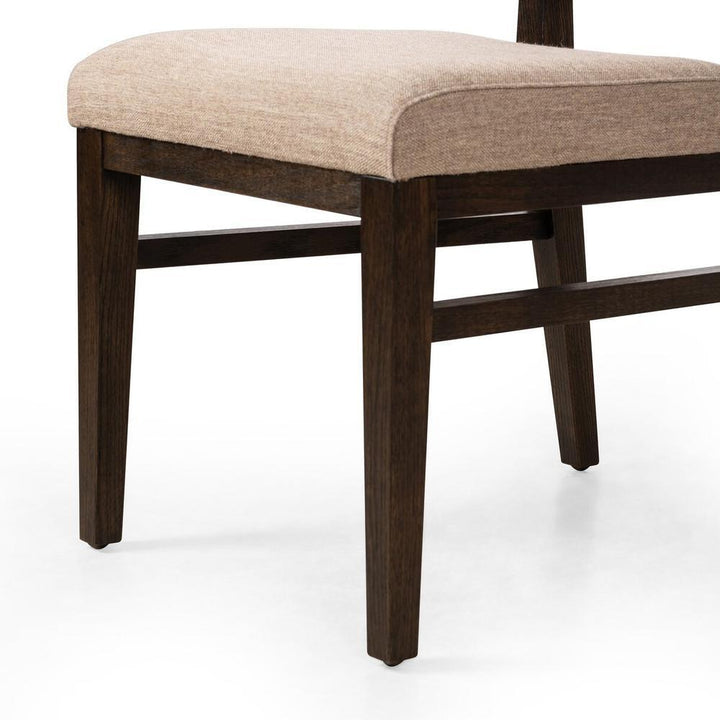 Marco Dining Chair - Alcala Fawn - Dark Oak