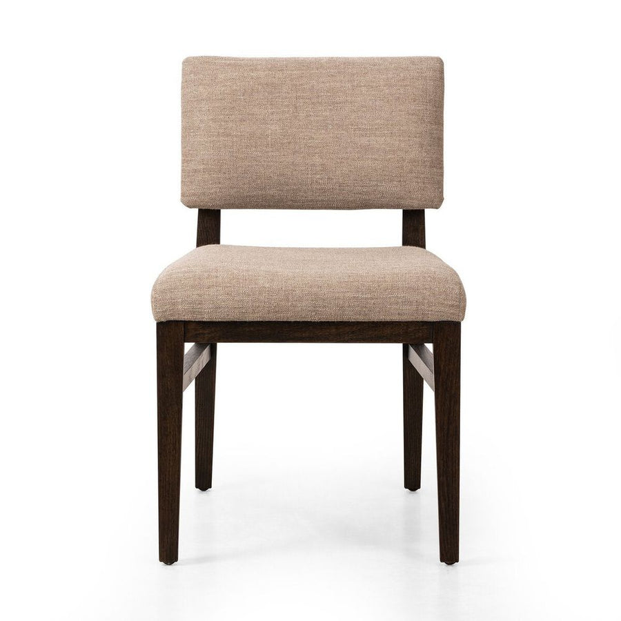 Dining Chairs Carlo Dining Chair: Alcala Fawn - Dark Oak - Dark Oak Veneer