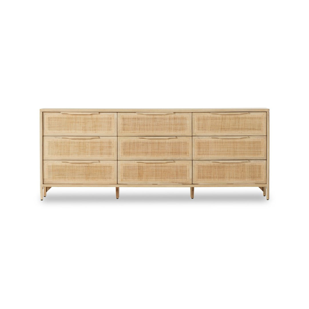 Adelaide 9 Drawer Dresser - Natural Mango