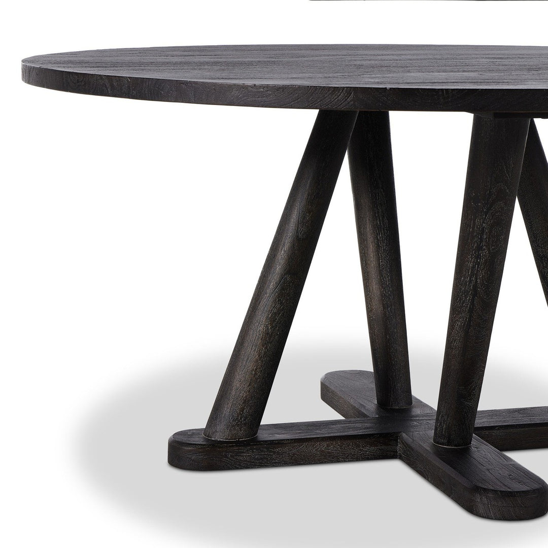 Jasper Dining Table - Dark Anthracite