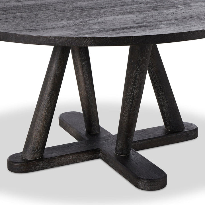 Jasper Dining Table - Dark Anthracite