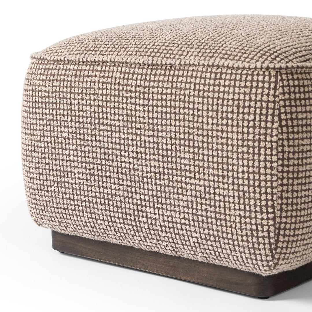 Radcliffe Square Ottoman - 21" - Barrow Taupe