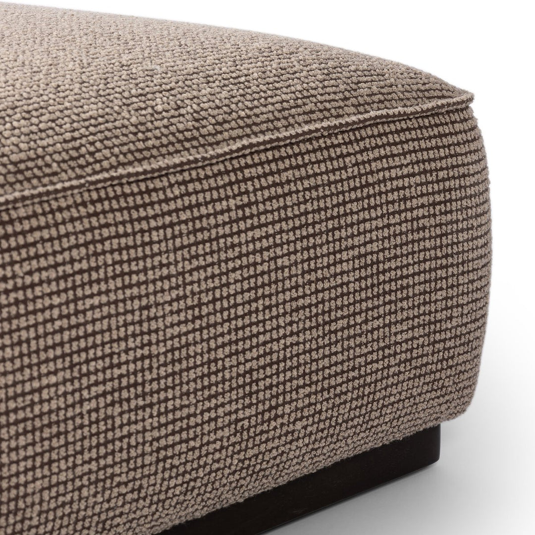 Eira Square Ottoman - 36" - Barrow Taupe