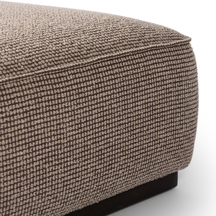 Eira Square Ottoman - 36" - Barrow Taupe