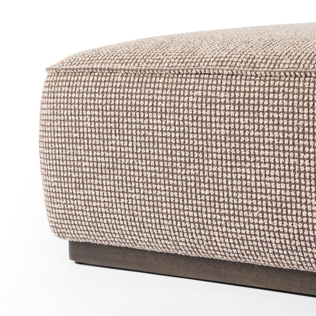 Eira Square Ottoman - 36" - Barrow Taupe