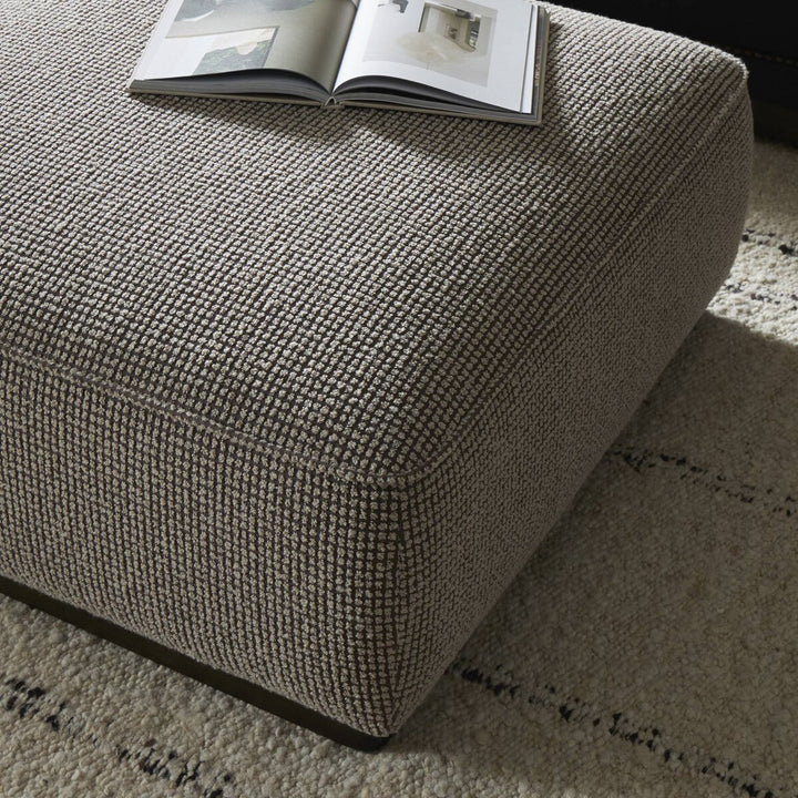 Eira Square Ottoman - 36" - Barrow Taupe