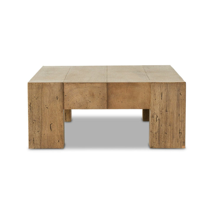 Callan Rectangular Coffee Table - Rustic Wormwood Oak