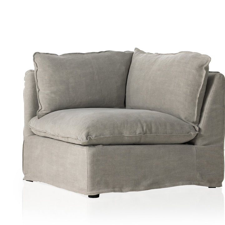 Build Your Own: Weston Slipcover Sectional - Broadway Stone - Laf Piece