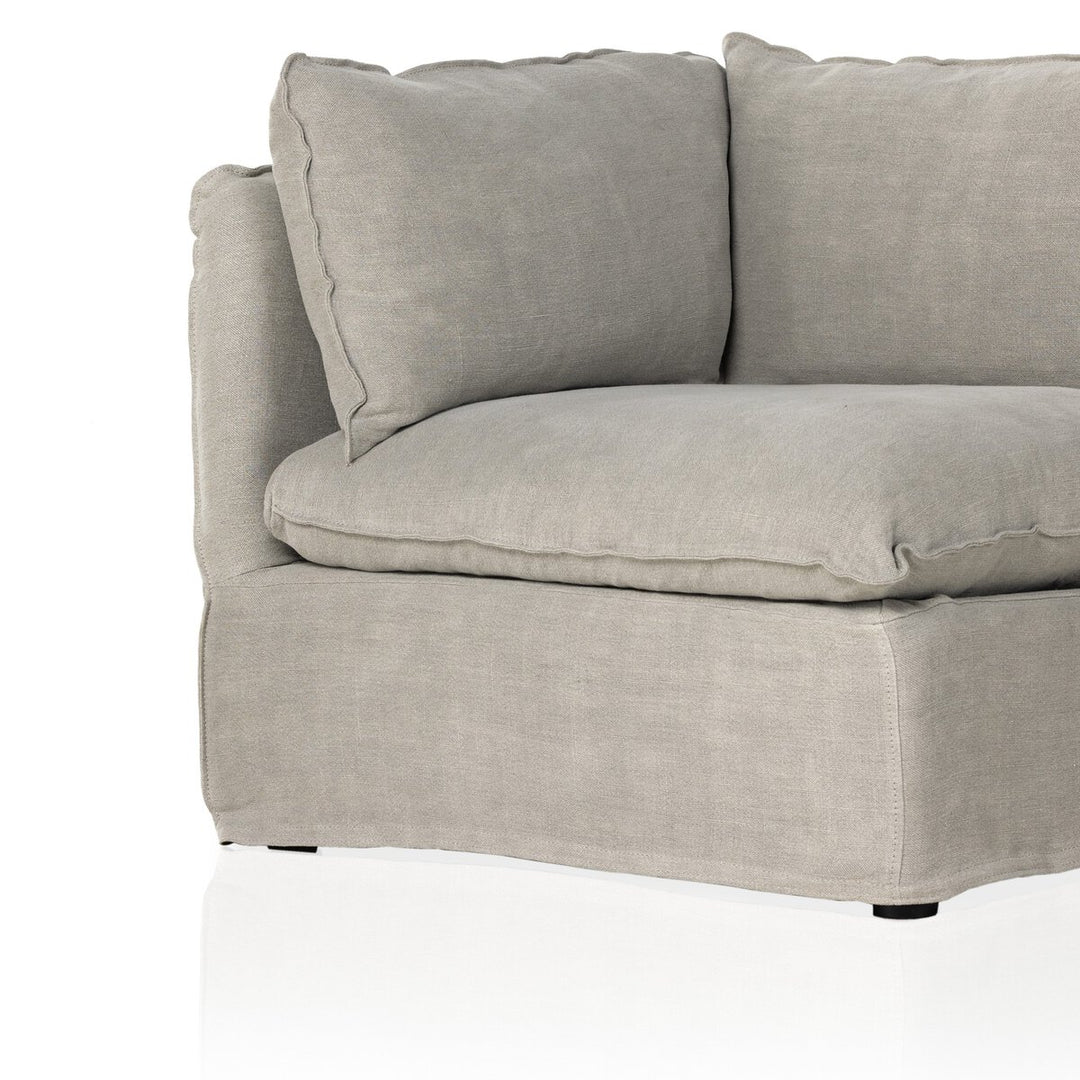 Build Your Own: Weston Slipcover Sectional - Broadway Stone - Laf Piece