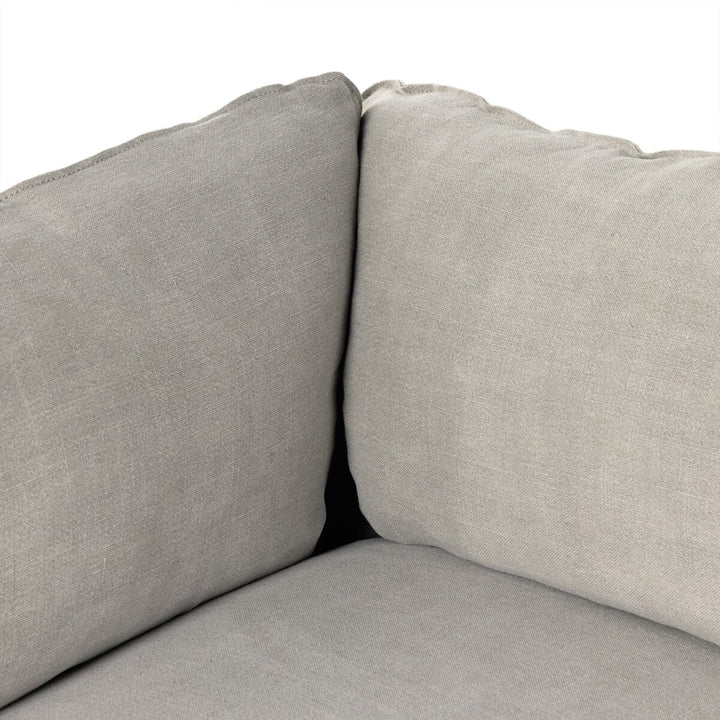 Build Your Own: Weston Slipcover Sectional - Broadway Stone - Corner Piece