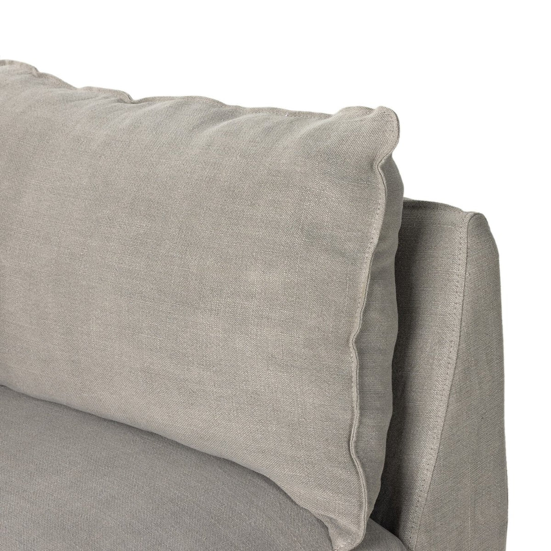 Build Your Own: Weston Slipcover Sectional - Broadway Stone - Corner Piece