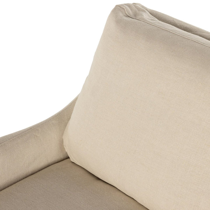 Colette Slipcover Swivel Chair