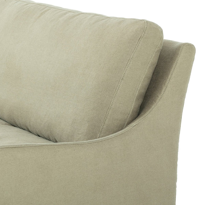 Colette Slipcover Sofa - Khaki