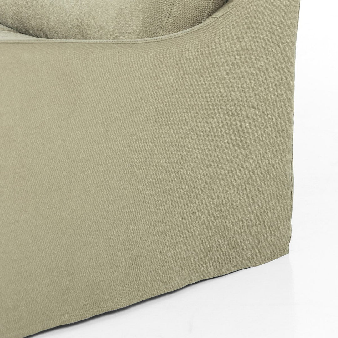 Colette Slipcover Sofa - Khaki