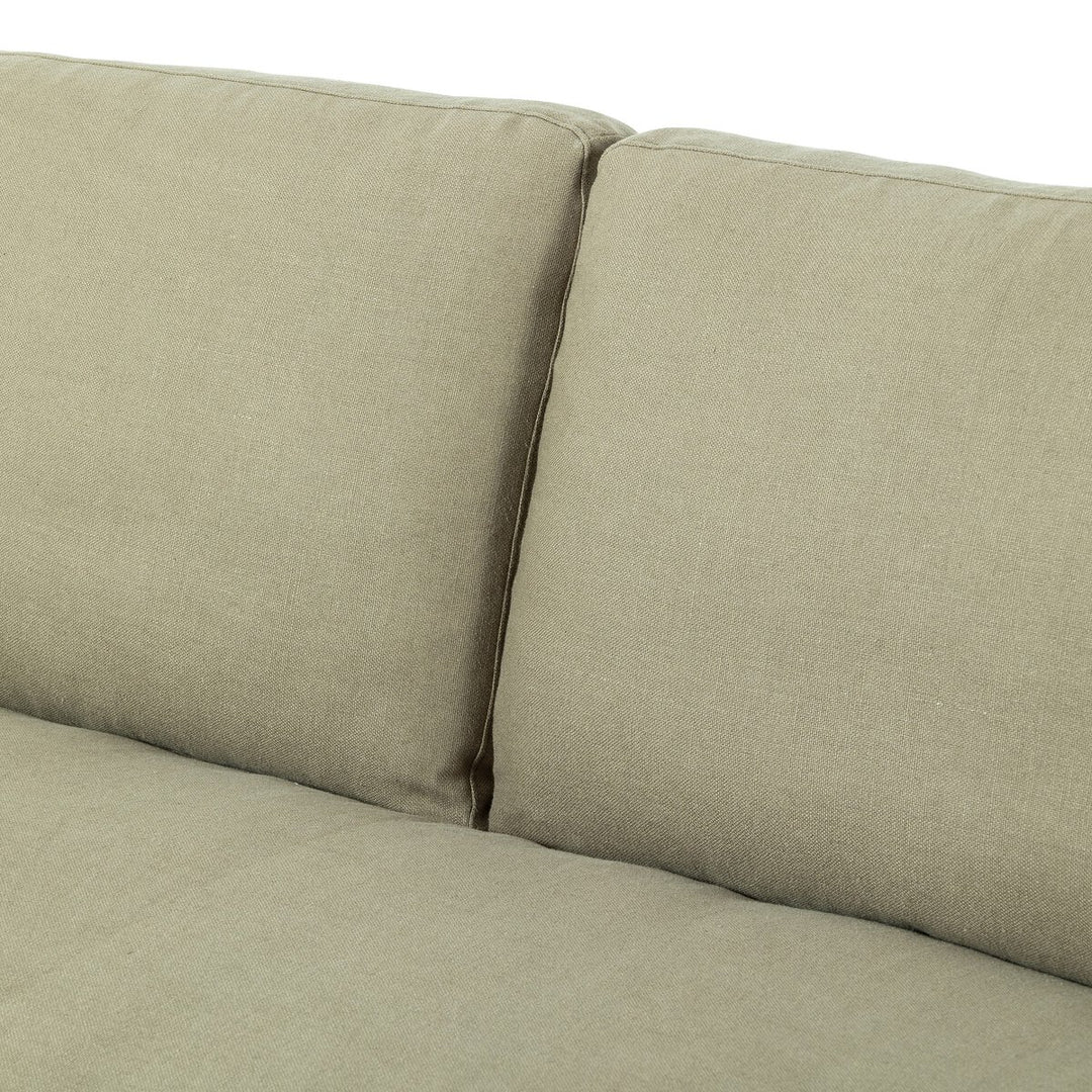 Colette Slipcover Sofa - Khaki