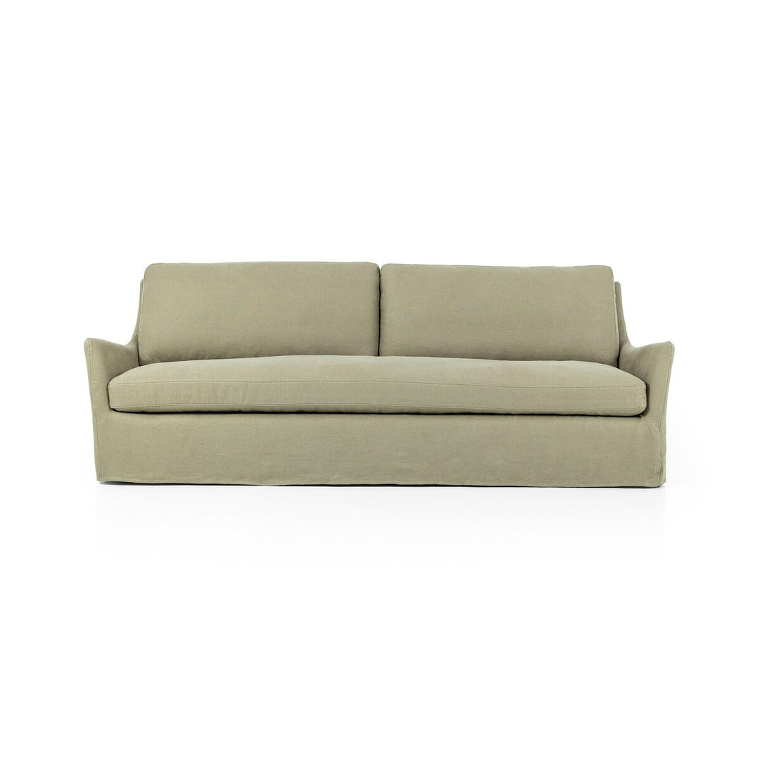 Colette Slipcover Sofa - Khaki